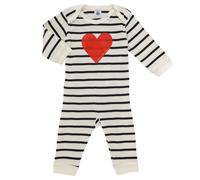 Petit Bateau Completi pigiami BERLIN in Bianco 24 mesi