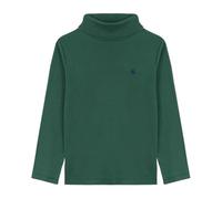 Petit Bateau Sottomaglione da Bambino in Cotone Tinta Unita, Salice, 3 Anni