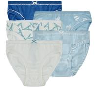 Petit Bateau Culotte e slip 5 CULOTTES in Blu 6 anni