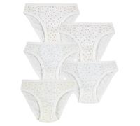 Petit Bateau Culotte e slip A0A45 X5 in Bianco 2 anni
