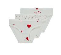 Petit Bateau Culotte e slip LOT 3 CULOTTES in Bianco 3 anni