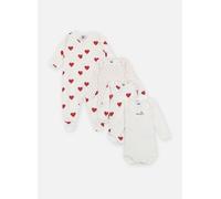 Petit Bateau - Dors Bien + 3 Bodies Lalou Bianco - Abbigliamento 24M Bianco
