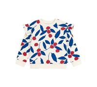 Petit Bateau Felpa Bambino in Cotone Stampato, Milk/Multico, 6 Anni
