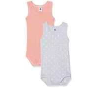 Petit Bateau Lot Body SM_2770800 27708 Body Bimbo 0-24 (Pacco da 2)