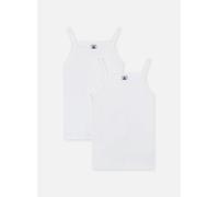 Petit Bateau - Lot de 2 chemises à bretelles Bianco - Abbigliamento 4A Bianco