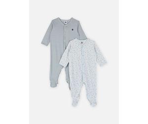 Petit Bateau - Lot de 2 Pyjamas Paolo Bianco - Abbigliamento 6M Bianco