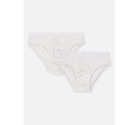 Petit Bateau - Lot de 2 Slips Unis Bianco - Abbigliamento 10A Bianco