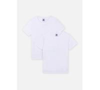 Petit Bateau - Lot de 2 Tee-Shirt Manches Courtes Garço Bianco - Abbigliamento 10A Bianco