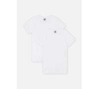 Lot de 2 Tee-Shirts Manches Courtes Fille by Petit Bateau 3A Bianco