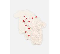 Petit Bateau A04O7, Body neonato manica corta (Pacco da 3) Unisex - Bimbi 0-24, Variante 1, 6 mesi