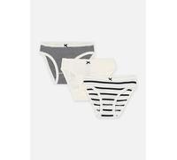 Petit Bateau - Lot de 3 Culottes Rayées Multicolore - Abbigliamento 8A Multicolore