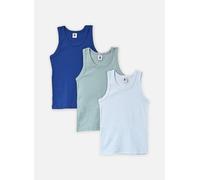 Petit Bateau - Lot de 3 Debardeurs Garçon Multicolore - 3A Multicolore