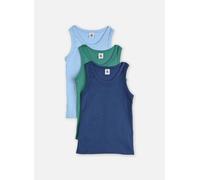 Set di Canottiere per Bambini in Cotone Tinta Unita