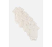 Petit Bateau - Lot de 5 bodies Manches Courtes Sérigrap Multicolore - Abbigliamento 3M Multicolore