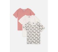 Petit Bateau - Lot De Tee-Shirts MC X3 Bianco - Abbigliamento 3A Bianco
