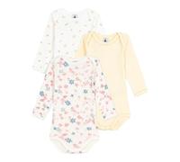 Petit Bateau Lot X3 Bod Biancheria intima GIORNO Bimba 0-24