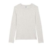 Petit Bateau A0BOP Maglietta A Maniche Lunghe Donna Beluga Cina S