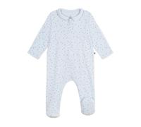 Petit Bateau Pigiama Bambino in Cotone con Colletto Stampato a Stelle A0e0n03 Abbigliamento da Notte Unisex per Bambini (Confezione da 1), Blu Blu, 24 Mesi