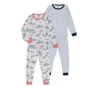 Petit Bateau Pigiami / camicie da notte 2 PYJAMAS in Multicolore 3 anni