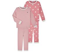 Petit Bateau Pigiami / camicie da notte 2 PYJAMAS in Rosa 3 anni