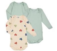 Petit Bateau Pigiami / camicie da notte BODY US ML PACK X3 in Verde 18 mesi