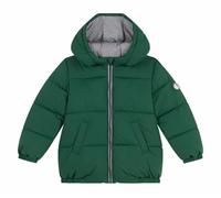 Piumino con cappuccio Verde 6 anni - 114 cm Tinta unita