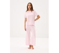 Pigiama in cotone a righe Rosa XL