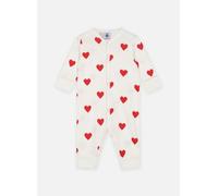 Petit Bateau - Pyjama Sans Pieds à Cœurs Rouges en Coto Multicolore - Abbigliamento 18M Multicolore