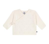Petit Bateau Reggiseno per Bebè con Cuore Traforato, in Lana e Cotone