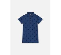 Petit Bateau - Robe MC Bicoeur Blu - Abbigliamento 10A Blu