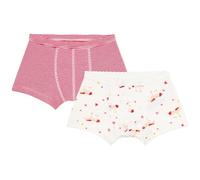 Petit Bateau Set di Boxer per Bambini in Cotone con Cintura a Collo Stampato Cavalli, Multicolore, 12 Anni