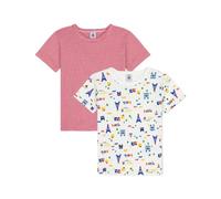Petit Bateau Set di Magliette per Bambini in Cotone a Maniche Lunghe con Stampa Paris, Variant 1, 12 Anni