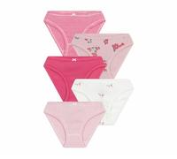 Petit Bateau Set di Mutandine per Bambini in Cotone con Stampa Floreale, Multicolore, 10 Anni