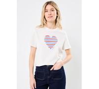 Petit Bateau - T-shirt droit manches courtes col rond Bianco - Abbigliamento L Bianco