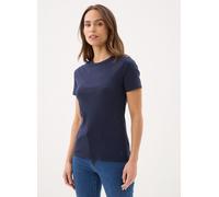 Petit Bateau - T-shirt l'iconique manches courtes col rond Point Cocotte Blu - Abbigliamento S Blu