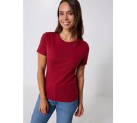 Petit Bateau - T-shirt l'iconique manches courtes col rond Rosso - Abbigliamento M Rosso