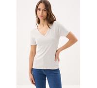 Petit Bateau A0a1i Maglietta A Maniche Corte, Grigio, M Donna