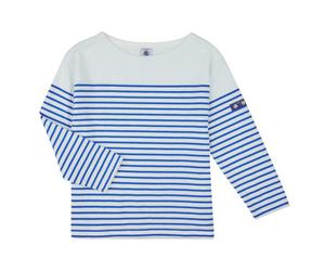 Petit Bateau T-shirts a maniche lunghe MARINIERE TS in Blu 5 anni