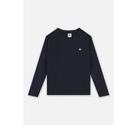 Petit Bateau - Tee-Shirt Manches Longues En Côte Enfant Blu - Abbigliamento 5A Blu