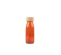 Petit Boum - Bottiglia Sensoriale Float Colore Arancione Un Microcosmo in Ogni