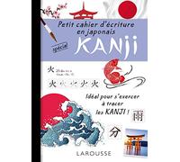 Petit cahier d'écriture en japonais spécial Kanji