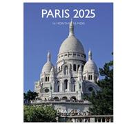Petit Calendario da parete 14x18 cm 2025 - settembre 2024 a dicembre 2025 - Parigi