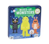 Petit Collage 25 pezzi, colore set magnetico mix + match monsters (5055923790106)