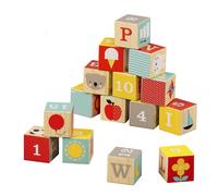 Petit Collage Blocchi di Legno ABC