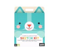Petit Collage Carry-Along Kitten Sketch Kit (Mixed Media Product)