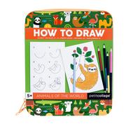 Petit Collage How to Draw Animals of the World
