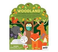 Petit Collage Libro da colorare Woodland