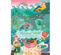 Petit Collage Mermaid World Sticker Activity Set Book NUOVO