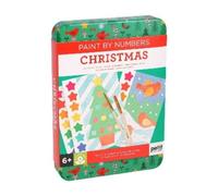 Petit Collage: Paint by Numbers Christmas Activity Set 20 Bespoke Sheets with