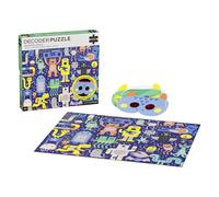 Petit Collage PTC331 Monster Jam Decoder Puzzle, Multi